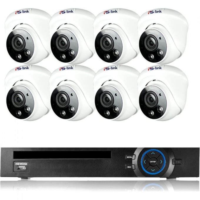 Комплект видеонаблюдения PS-LINK kit-a508ipv-poe 4417